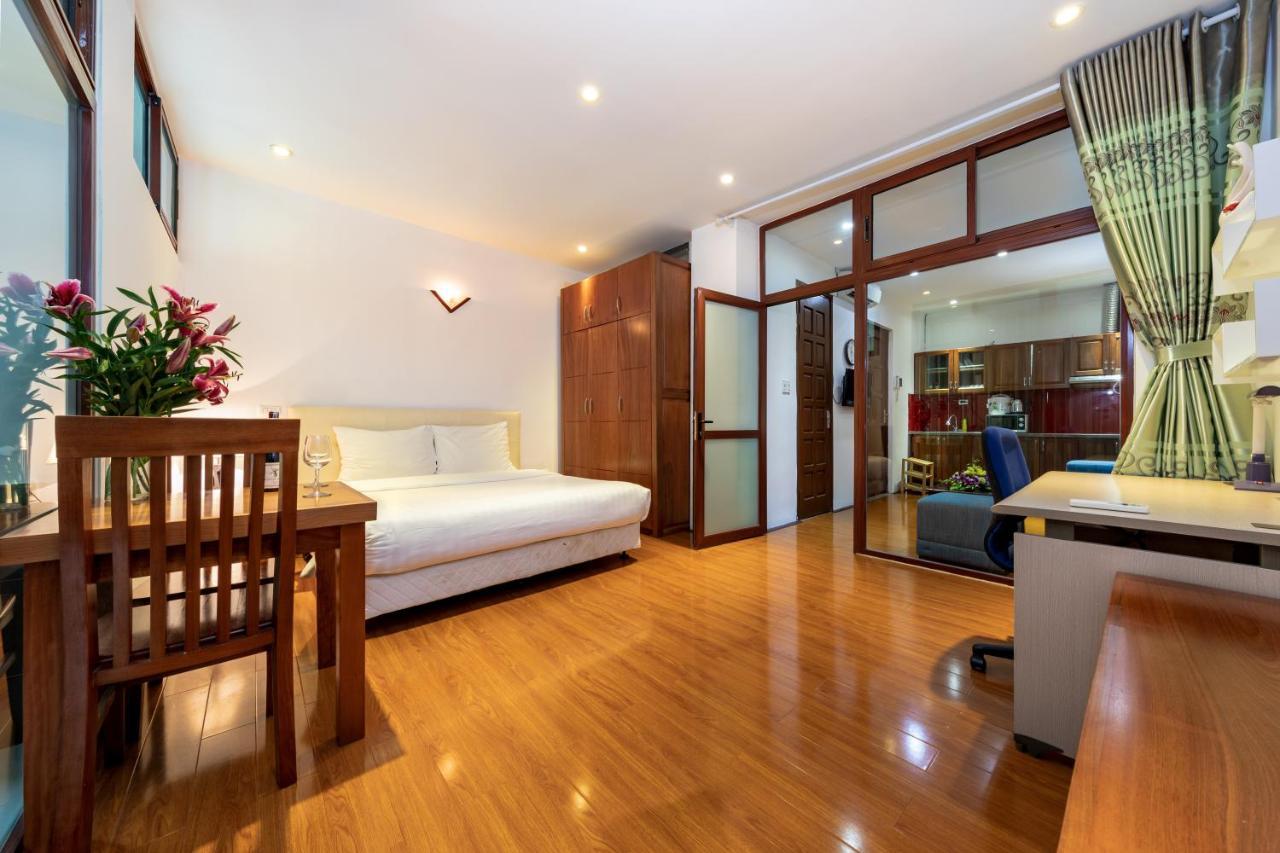Granda Corner Apartment Hanoi Exteriör bild